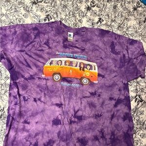 Purple Tie-Dye Women's Short Sleeve Tee